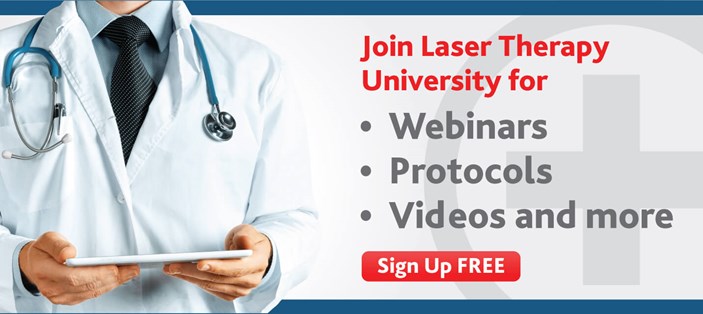 Sign up free for Laser Therapy University